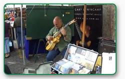 Гитарист на Salamanca Market